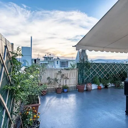 Apartment Acropolis Skyline Sunset, 2 Person Loft Exarchia *